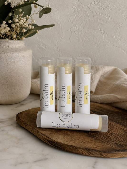 tallow lip balm - vanilla