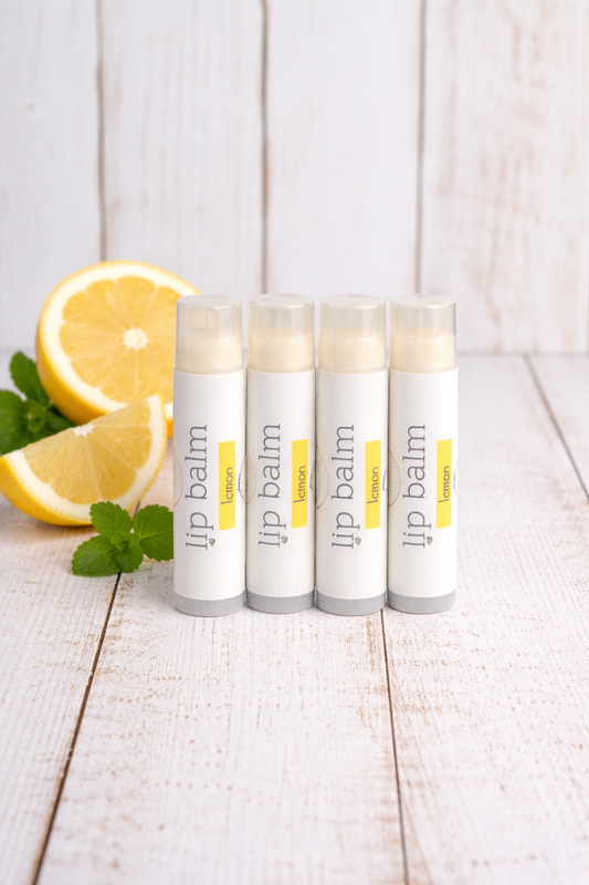 tallow lip balm - lemon
