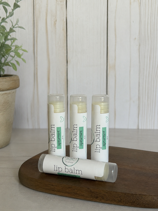 tallow lip balm - spearmint
