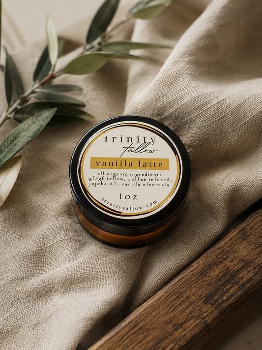 1 oz vanilla latte whipped tallow body butter