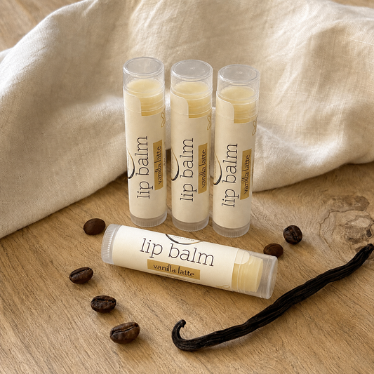 tallow lip balm - vanilla latte