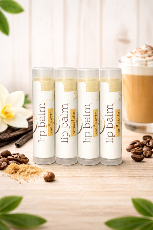 tallow lip balm - vanilla latte