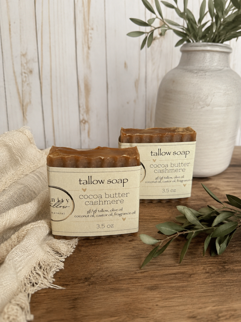 tallow soap - cb & c 3.5 oz