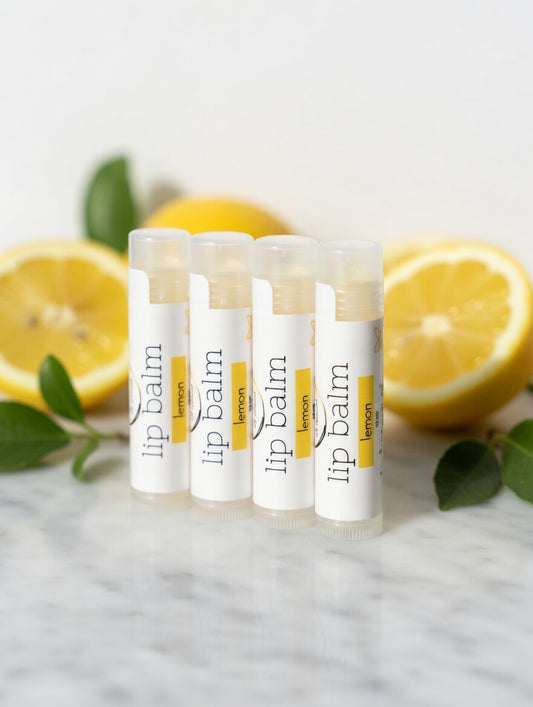tallow lip balm - lemon